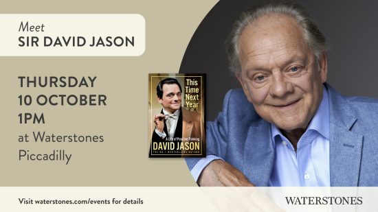 Meet Sir David Jason at Waterstones Piccadilly